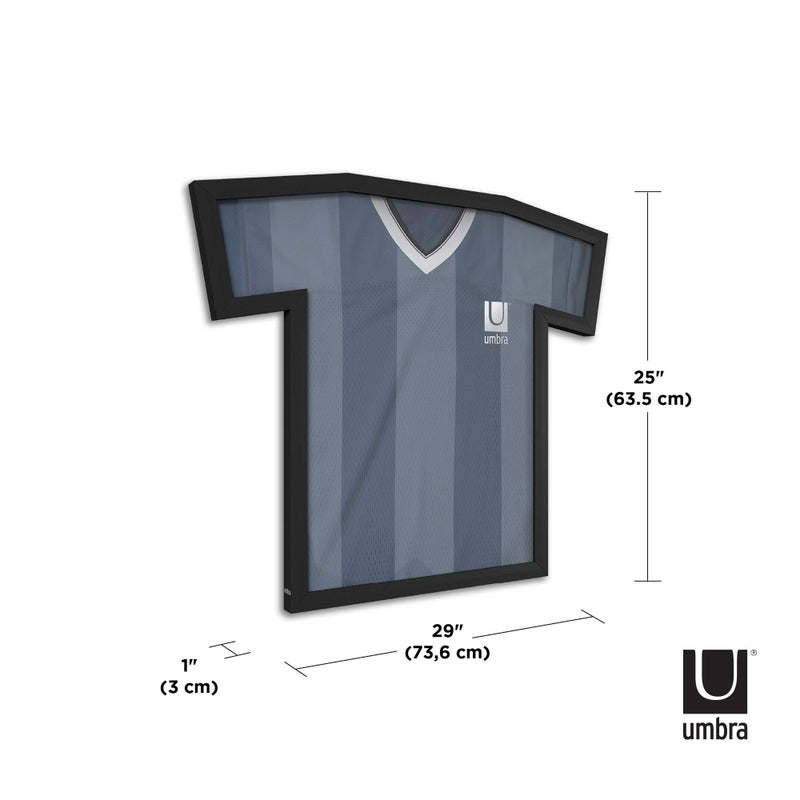 Umbra T-Frame, Unique T-Shirt Display Case to Showcase Adult Sized T-Shirts (Small to Large), Black - Image 5